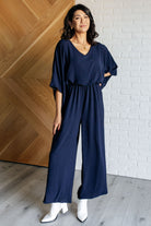 Up to Something Wide Leg Jumpsuit - Charming Charlie