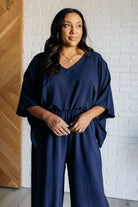 Up to Something Wide Leg Jumpsuit - Charming Charlie