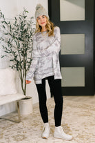 Urban Camo Drop Shoulder Top - Charming Charlie