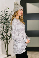 Urban Camo Drop Shoulder Top - Charming Charlie