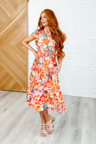 Vaca Babe Tiered V-Neck Dress - Charming Charlie