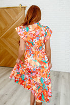 Vaca Babe Tiered V-Neck Dress - Charming Charlie