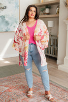 Vacay Season Bell Sleeve Kimono - Charming Charlie