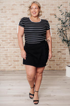 Vaguely Speaking Striped Top - Charming Charlie
