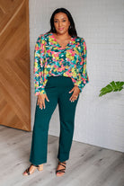 Vantage Point V-Neck Blouse - Charming Charlie