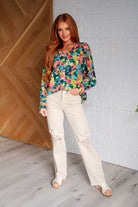 Vantage Point V-Neck Blouse - Charming Charlie