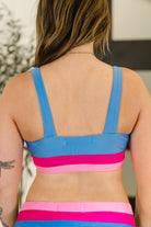 Venice Color Block Swim Top - Charming Charlie