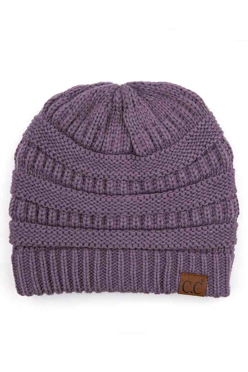 Violet C.C Ribbed Knit Solid Color Beanie offers a timeless design with durable ribbed knitting, ensuring a snug and comfortable fit. Crafted for warmth and versatility, this beanie is perfect for everyday wear, providing reliable protection against cold weather while maintaining a sleek, minimalist style that complements any outfit. Its solid color adds understated appeal, making it an essential accessory for both casual and outdoor use. 