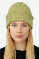 Chunky Ribbed Knit Beanie with Loop Trim - Charming Charlie