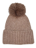 Solid Beanie with Pom - Charming Charlie