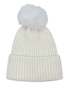 Solid Beanie with Pom - Charming Charlie