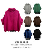 Neck Button Cardigan - Charming Charlie