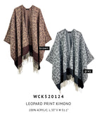 Leopard Print Kimono - Charming Charlie