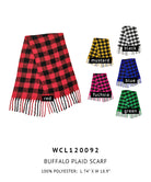 Shop for KW Fashion Buffalo Plaid Scarf at doeverythinginloveny.com wholesale fashion accessories