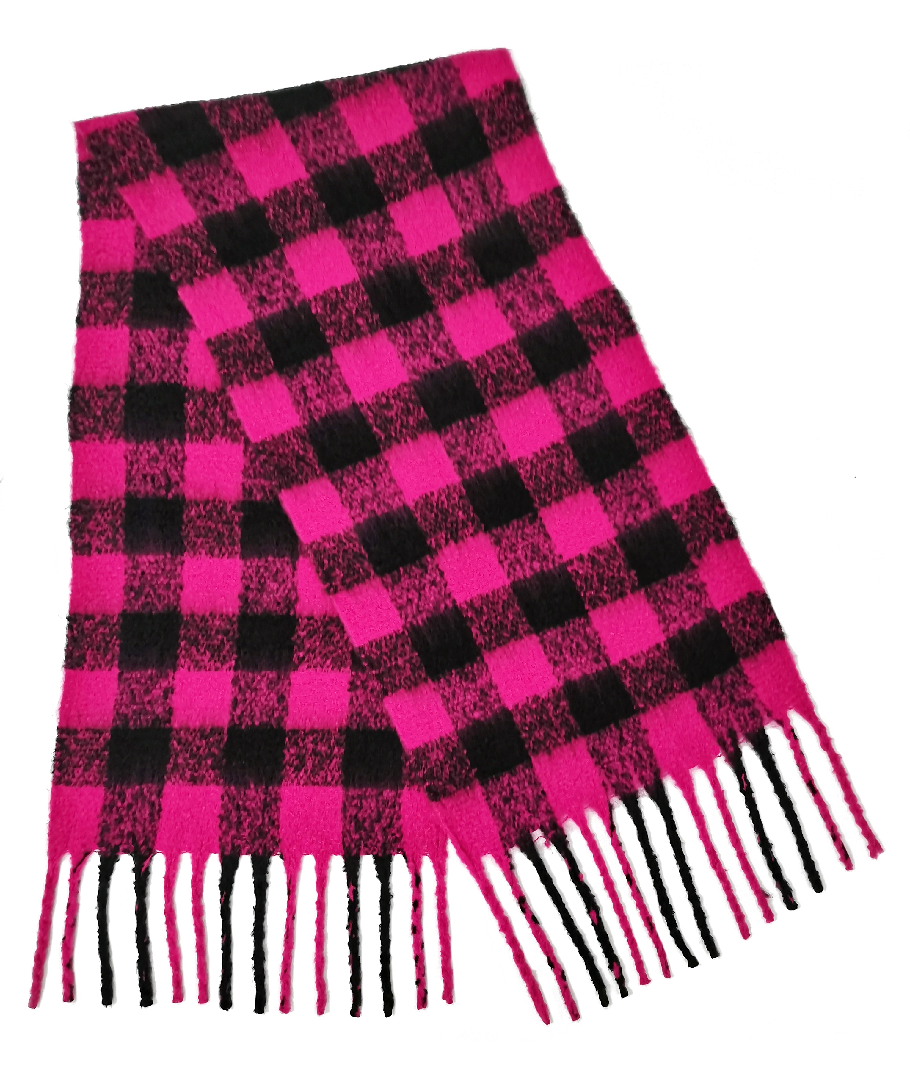 Shop for KW Fashion Buffalo Plaid Scarf at doeverythinginloveny.com wholesale fashion accessories