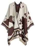 Cow Print Ruana - Charming Charlie