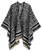 Leopard Print Ruana - Charming Charlie