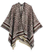 Leopard Print Ruana - Charming Charlie