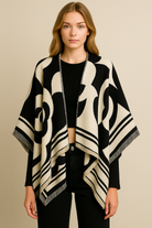 Flower Print Ruana - Charming Charlie