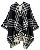 Check Print Ruana - Charming Charlie