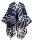 Check Print Ruana - Charming Charlie