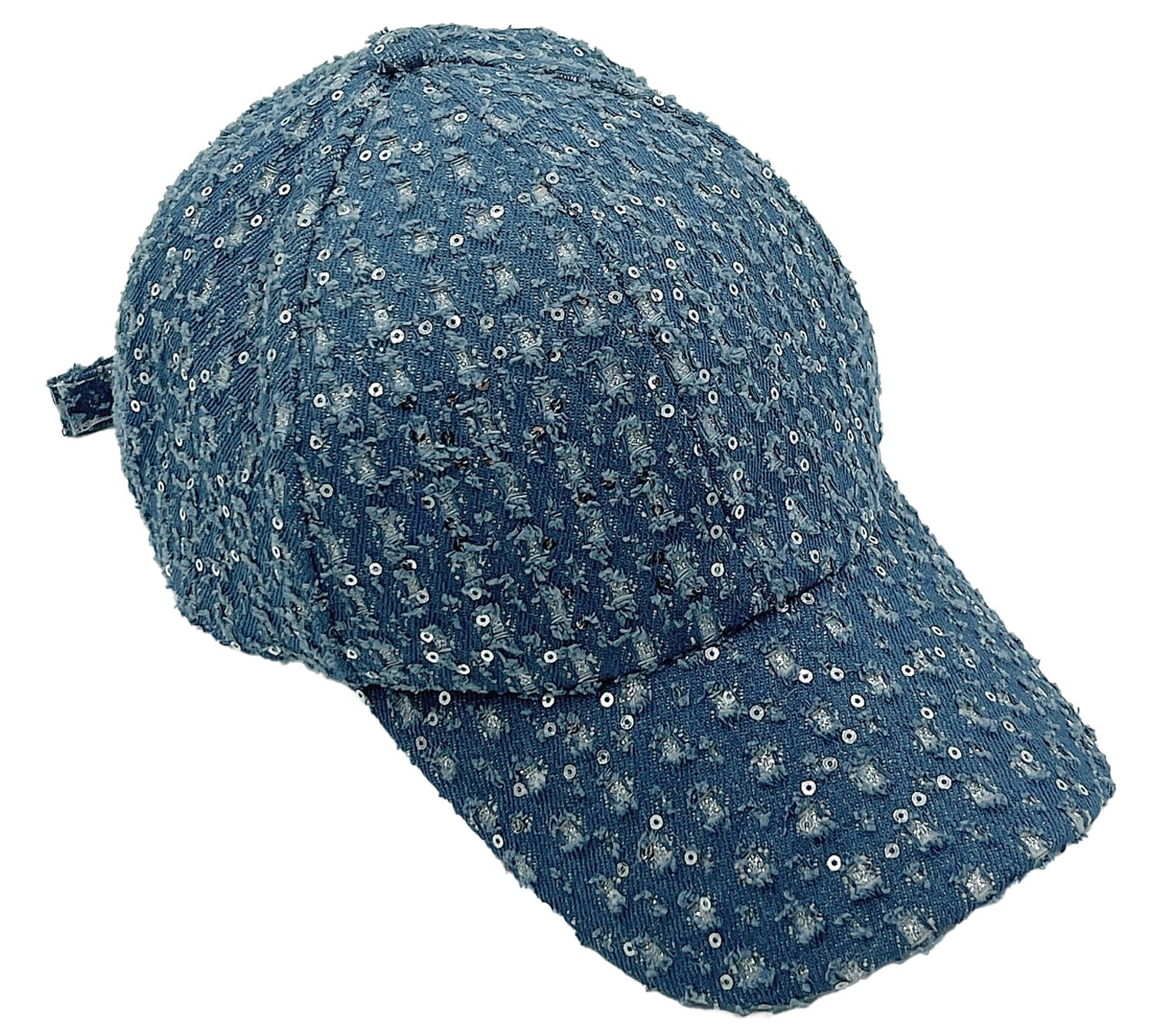 Stone Distressed Denim Baseball Cap - Charming Charlie