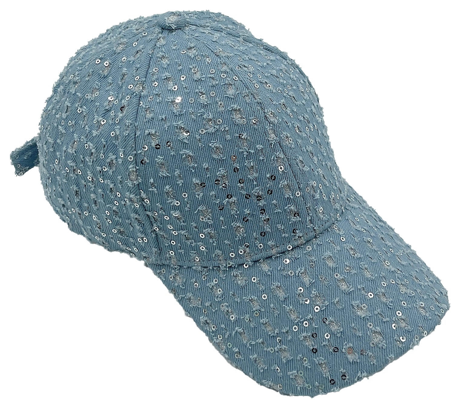 Stone Distressed Denim Baseball Cap - Charming Charlie