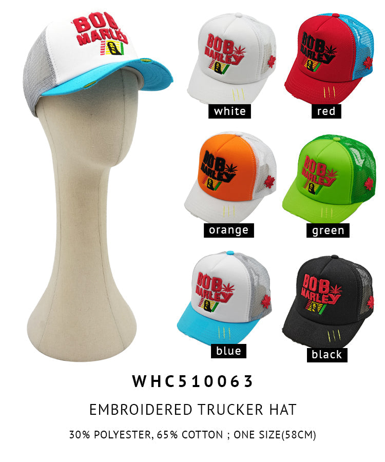 Embroidered Trucker Hat - Charming Charlie