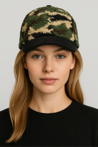 Camouflage Print Baseball Cap - Charming Charlie