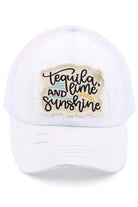 C.C TEQUILA LIME AND SUNSHINE PATCH PONYCAP - Charming Charlie