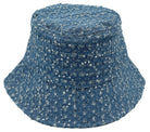Stone Distressed Denim Bucket Hat - Charming Charlie