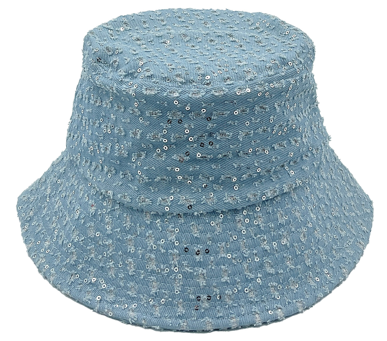 Stone Distressed Denim Bucket Hat - Charming Charlie