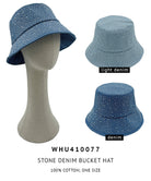 Stone Denim Bucket Hat - Charming Charlie