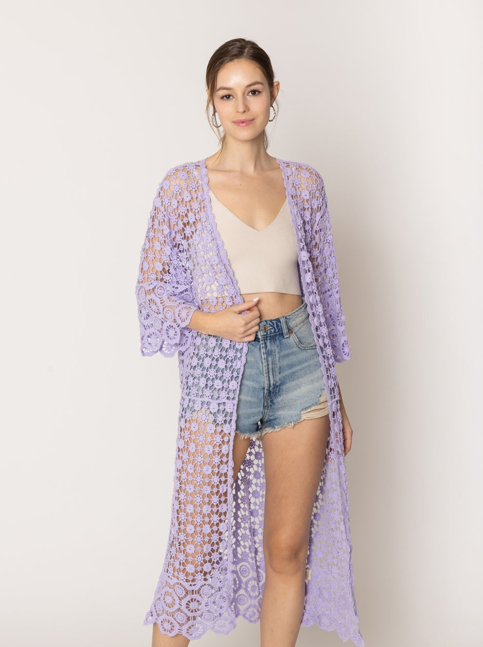 Crochet Cardigan - Charming Charlie