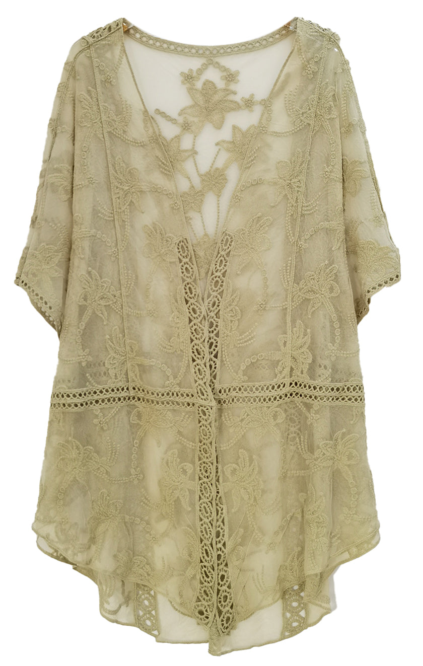 Flower Lace Cardigan - Charming Charlie