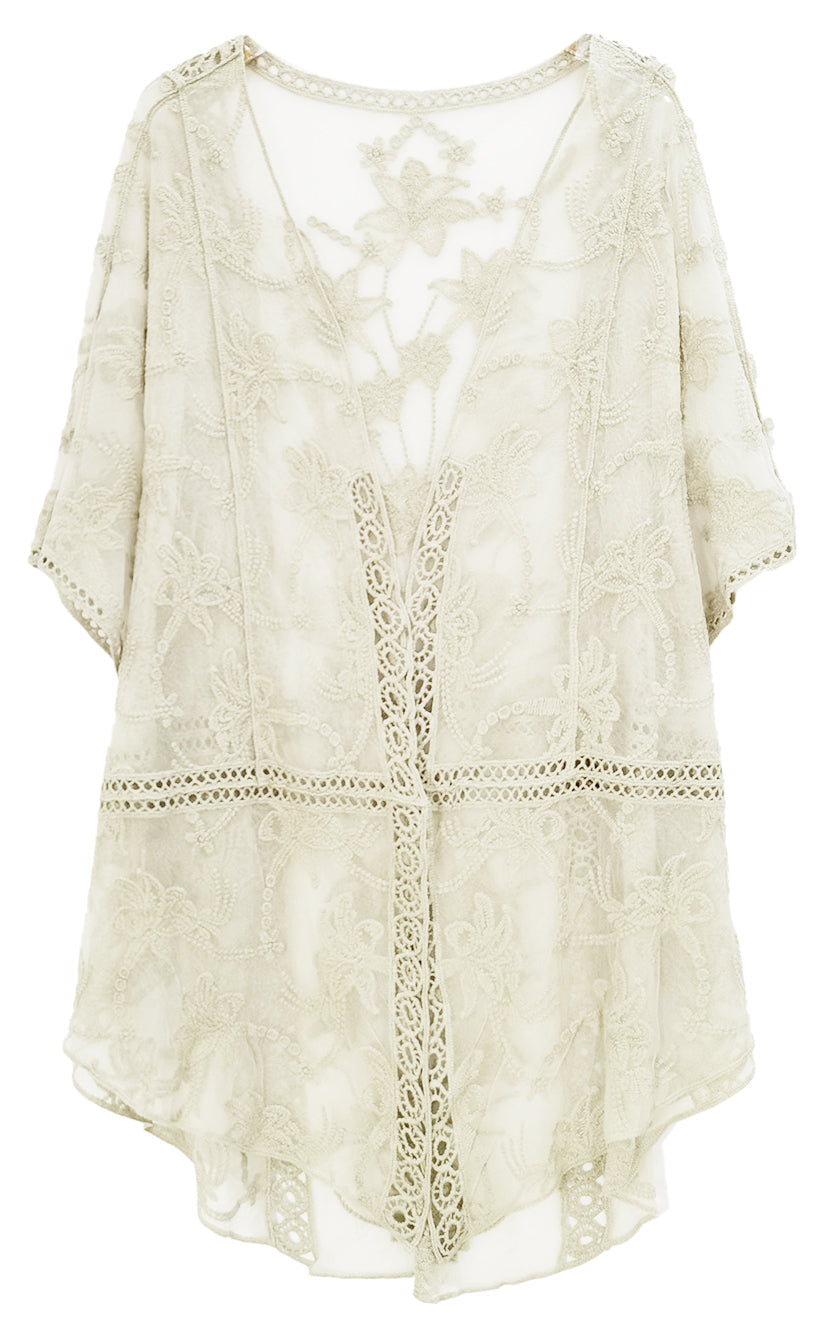Flower Lace Cardigan - Charming Charlie