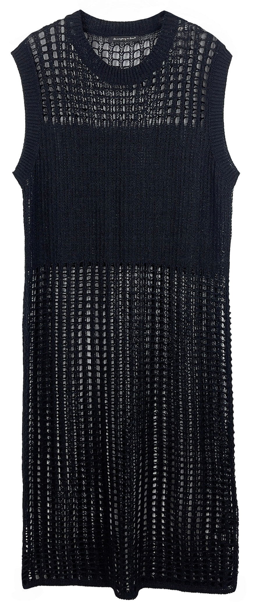 Chest Blocked Crochet Long Dress - Charming Charlie