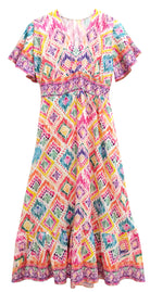 Tile Print Dress - Charming Charlie
