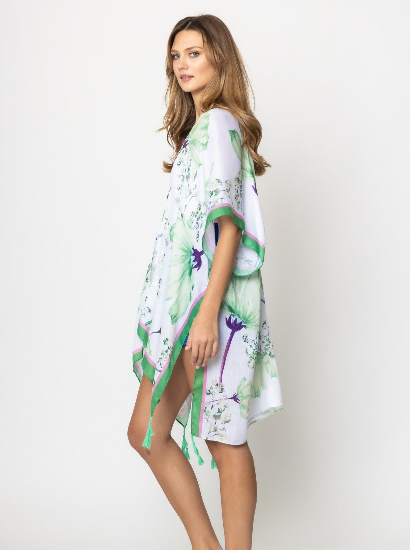 Floral Print Kimono - Charming Charlie