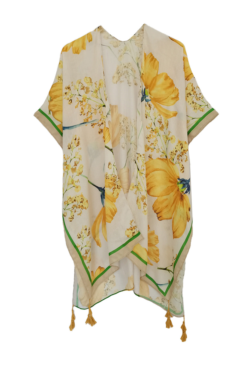 Floral Print Kimono - Charming Charlie