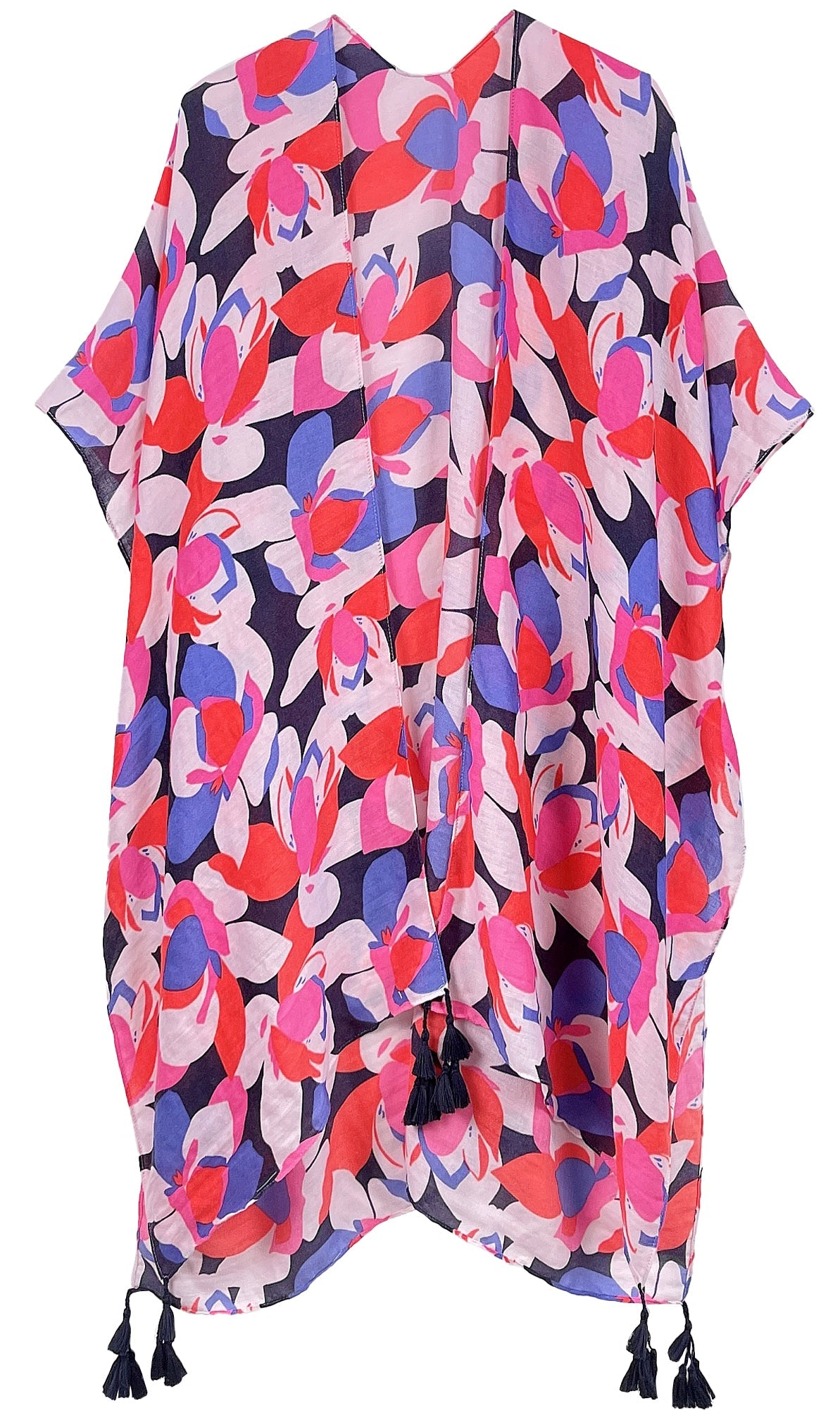 Floral Print Kimono