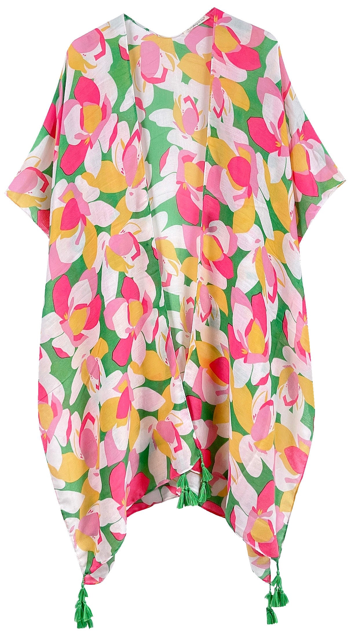 Floral Print Kimono