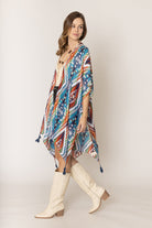 Aztec Print Kimono - Charming Charlie