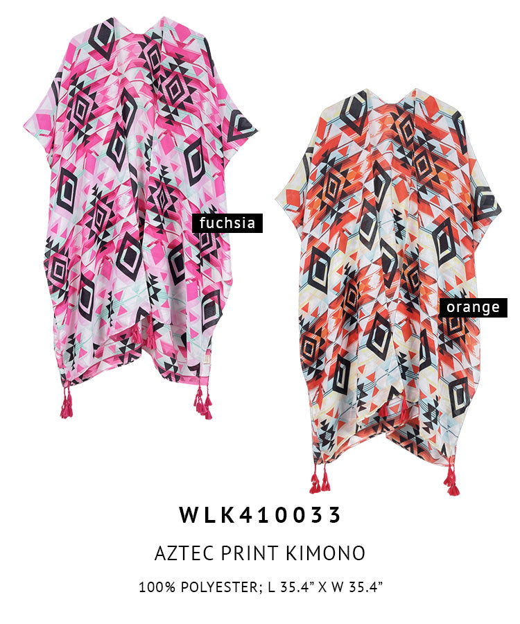 Aztec Print Kimono - Charming Charlie