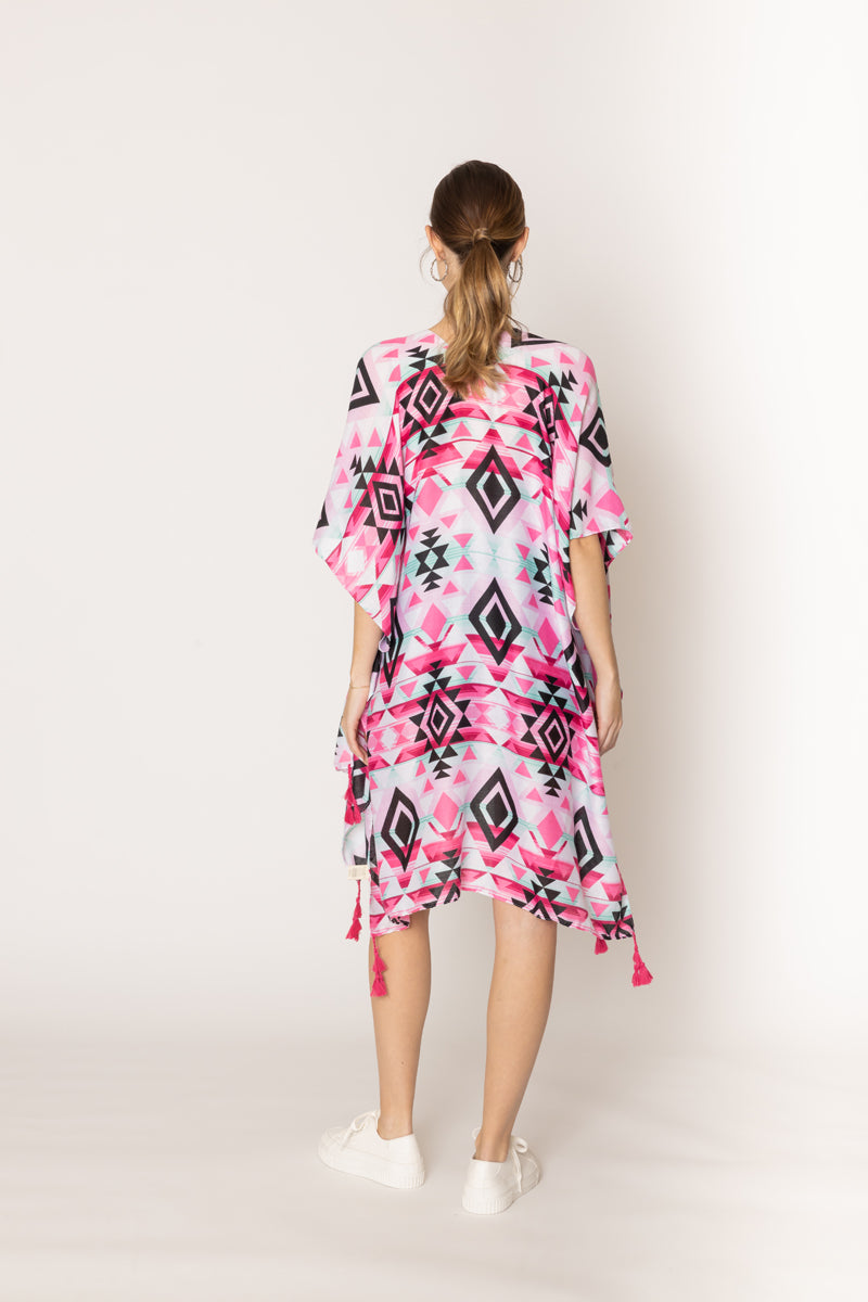Aztec Print Kimono - Charming Charlie
