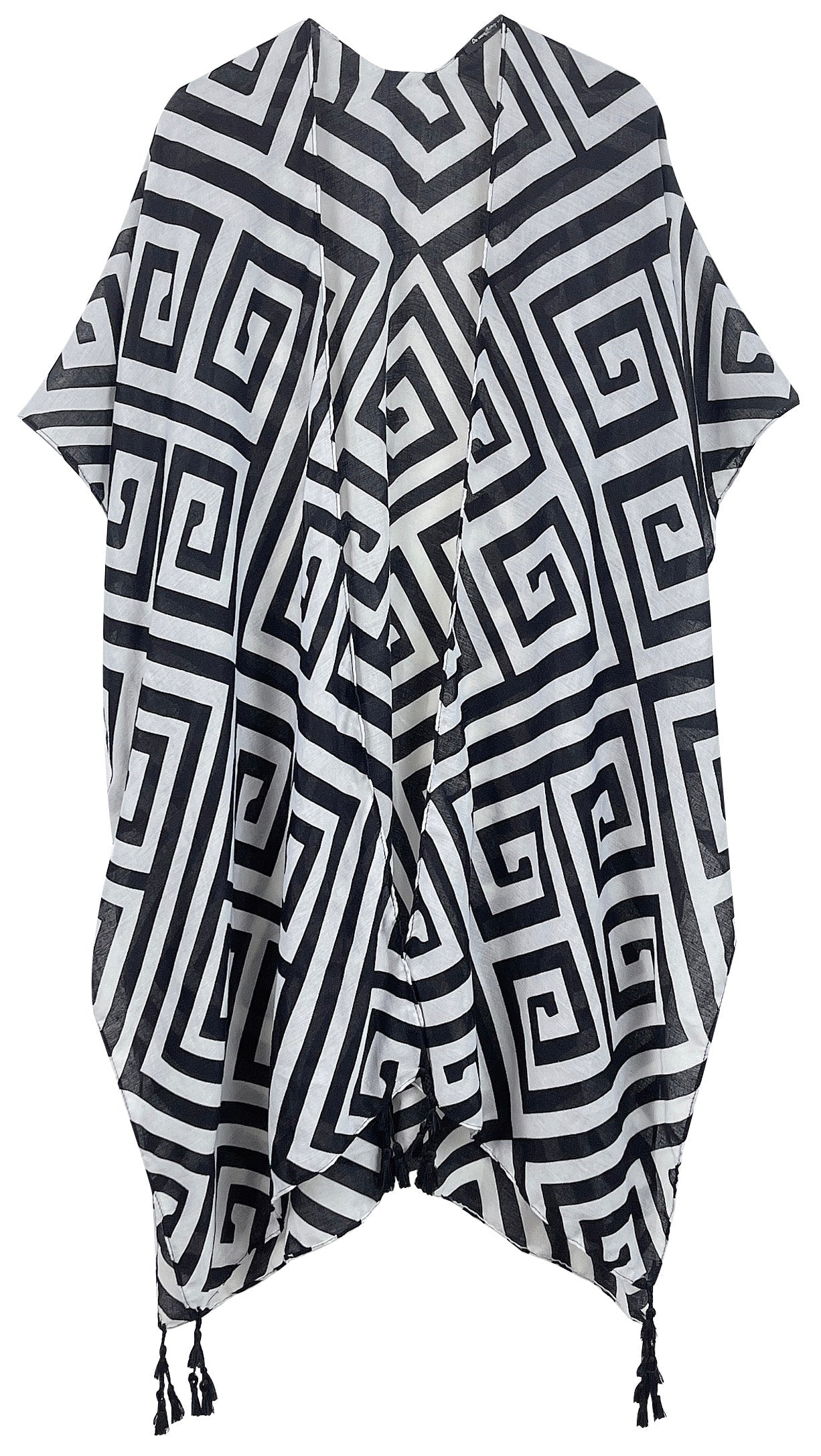 Geometric Print Kimono - Charming Charlie