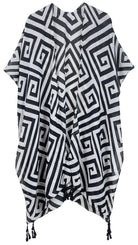 Geometric Print Kimono - Charming Charlie