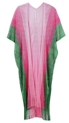Two Tone Lurex Kimono - Charming Charlie