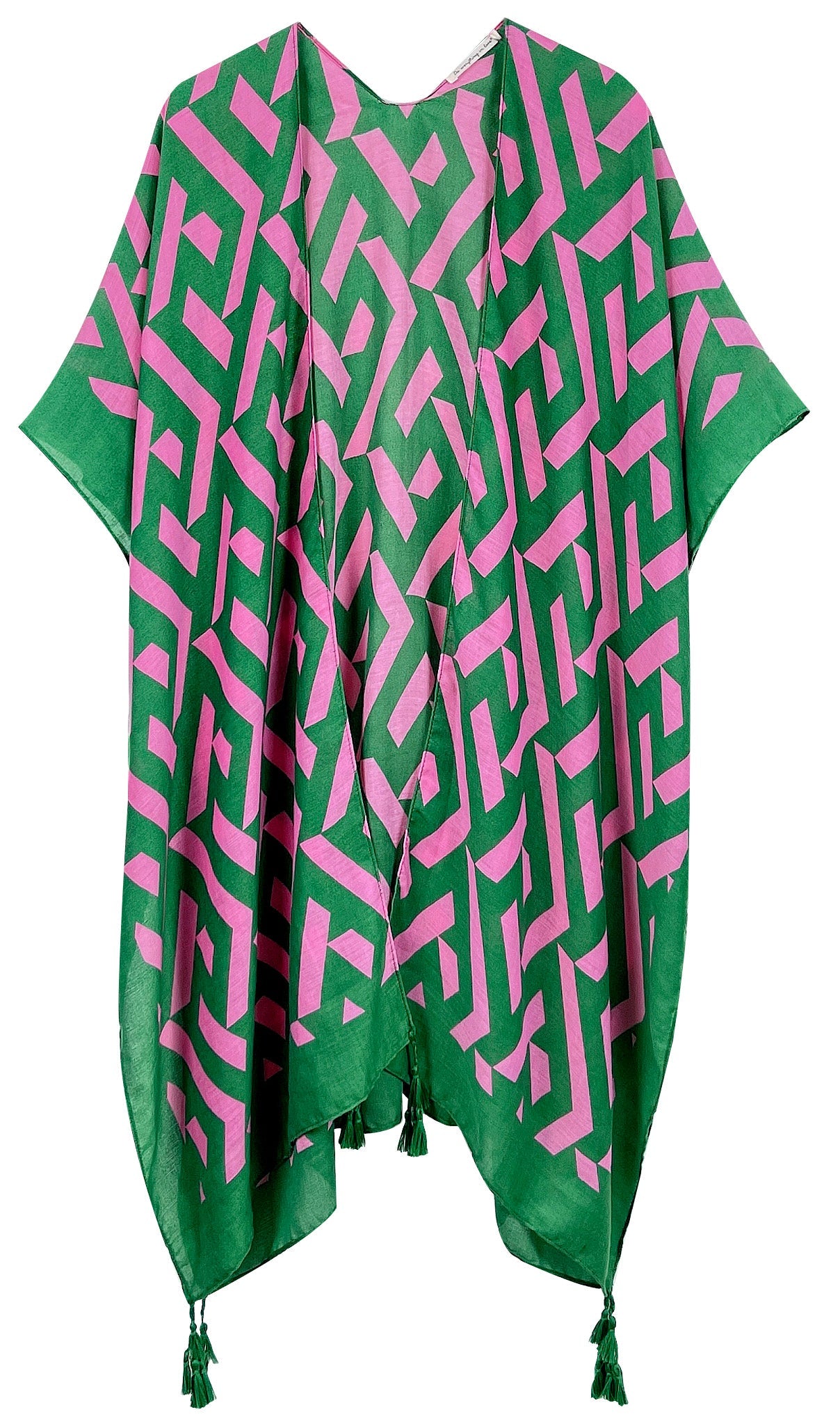 Geometric Print Kimono - Charming Charlie