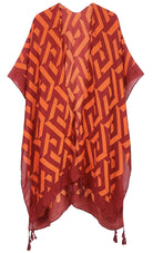 Geometric Print Kimono - Charming Charlie